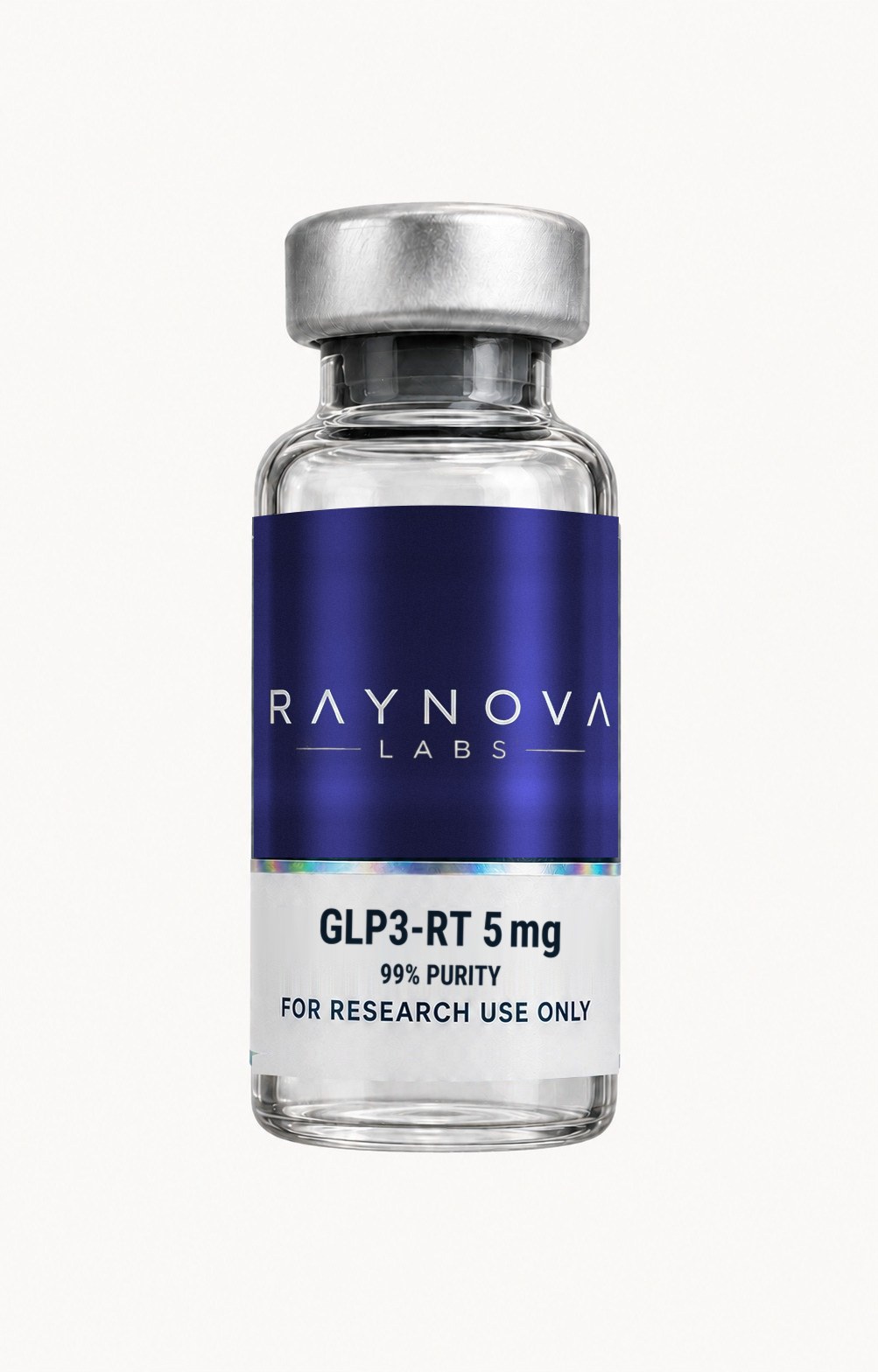 Raynova Labs research vial — GLP3-RT (5mg)